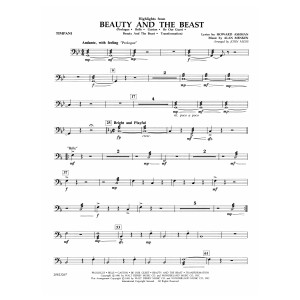 Highlights from Beauty and the Beast - Timpani